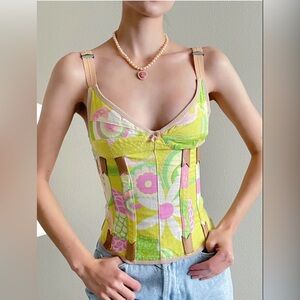 Vintage 90s Dolce Gabbana D&G corset